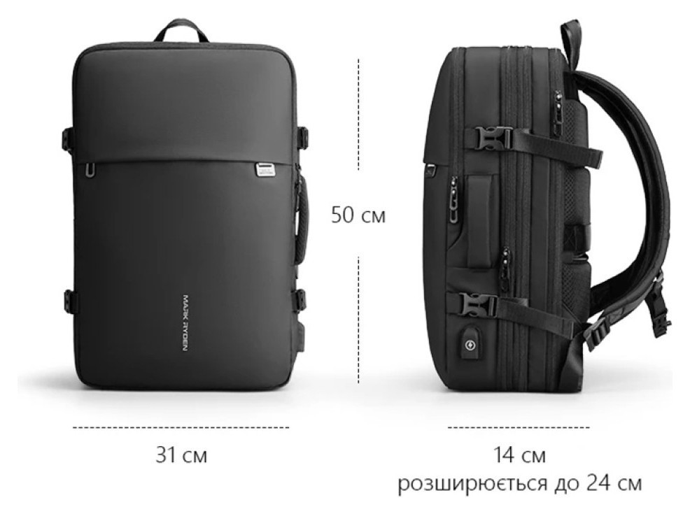 Рюкзак Mark Ryden King MR8057 Vacuum Black