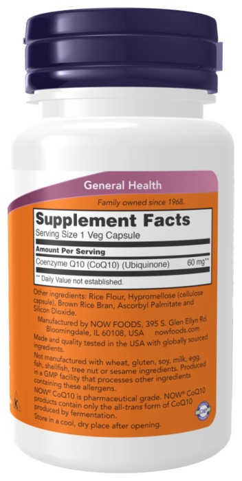 CoQ10 60mg - 180 vcaps