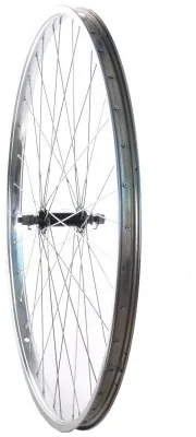 Колесный комплект СТ 28" задний 14Gх36H(Втулка тормоз. Shunfeng СТ, SF-CT01, серебр.Обед Ardis СТ 28" 14Gх36Н двойной SS-8В, хром)