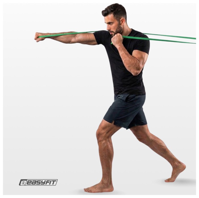 Борцівська резина EasyFit - джгут 5 м (зелений)