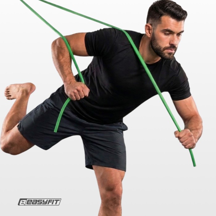Борцівська резина EasyFit - джгут 5 м (зелений), укр, укр