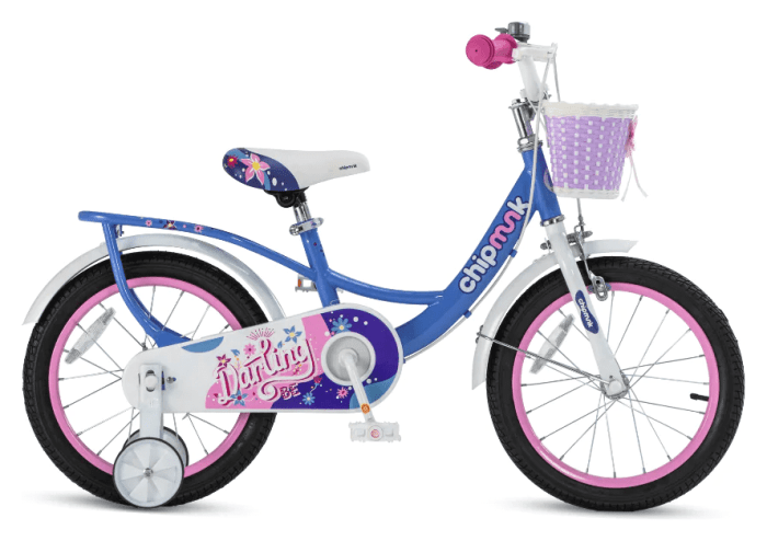 Велосипед дитячий RoyalBaby Chipmunk Darling 16", OFFICIAL UA, синій, укр, укр