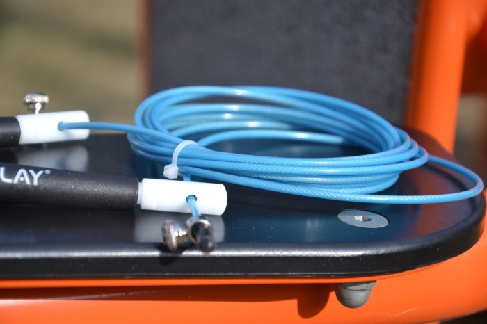 Скакалка швидкісна PowerPlay 4202 Ultra Speed Rope Бірюзова (2,9m.)