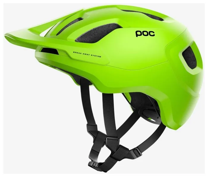 Шлем велосипедный POC Axion SPIN, Fluorescent Yellow/Green Matt, M/L