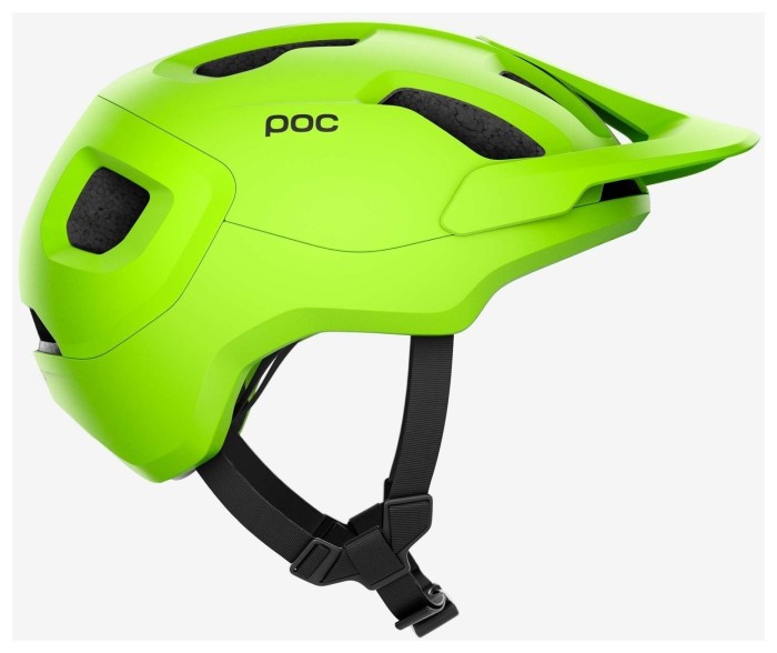 Шлем велосипедный POC Axion SPIN, Fluorescent Yellow/Green Matt, M/L