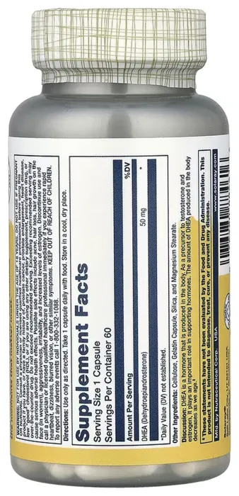DHEA 50mg - 60 vcaps