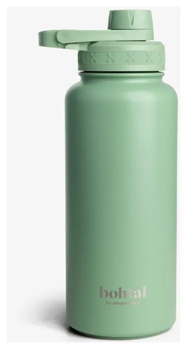 Бутылочка для воды металлическая с двойной вакуумной изоляцией Bohtal Insulated Sports Bottle 960 ml/32 oz Green