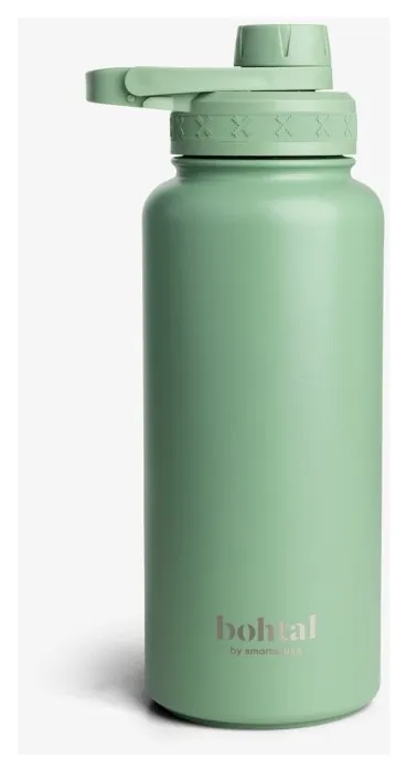 Бутылочка для воды металлическая с двойной вакуумной изоляцией Bohtal Insulated Sports Bottle 960 ml/32 oz Green