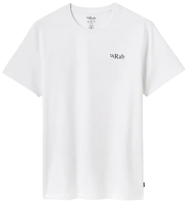 Футболка чоловіча Rab Stance Traverse Tee, White