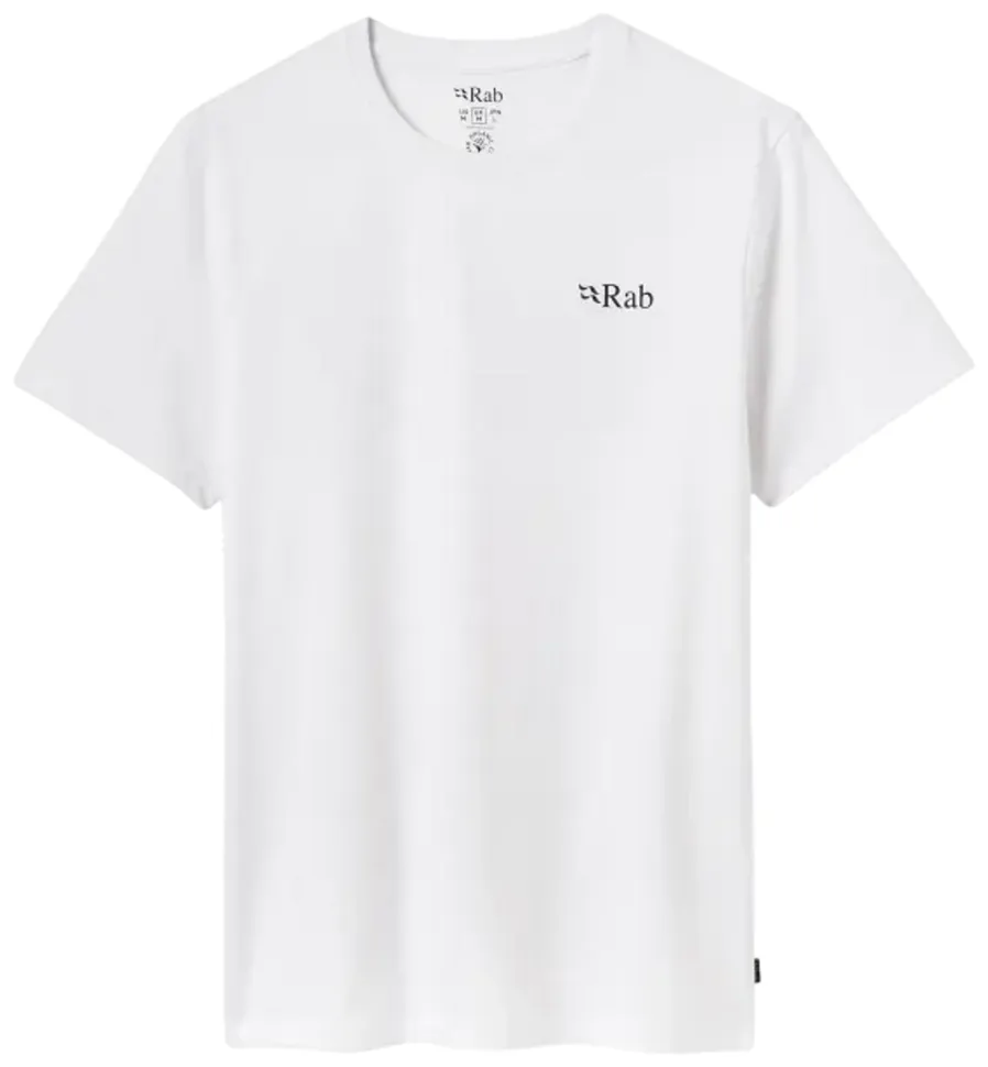 Футболка чоловіча Rab Stance Traverse Tee, White (M)