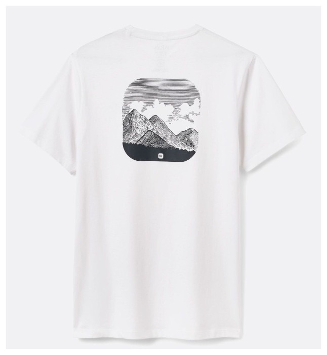 Футболка чоловіча Rab Stance Traverse Tee, White