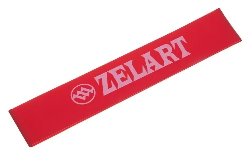 Стрічка опору LOOP BANDS Zelart FI-8228-2 (500x50,8x0,5мм, жорсткість XS), червона (1475091)