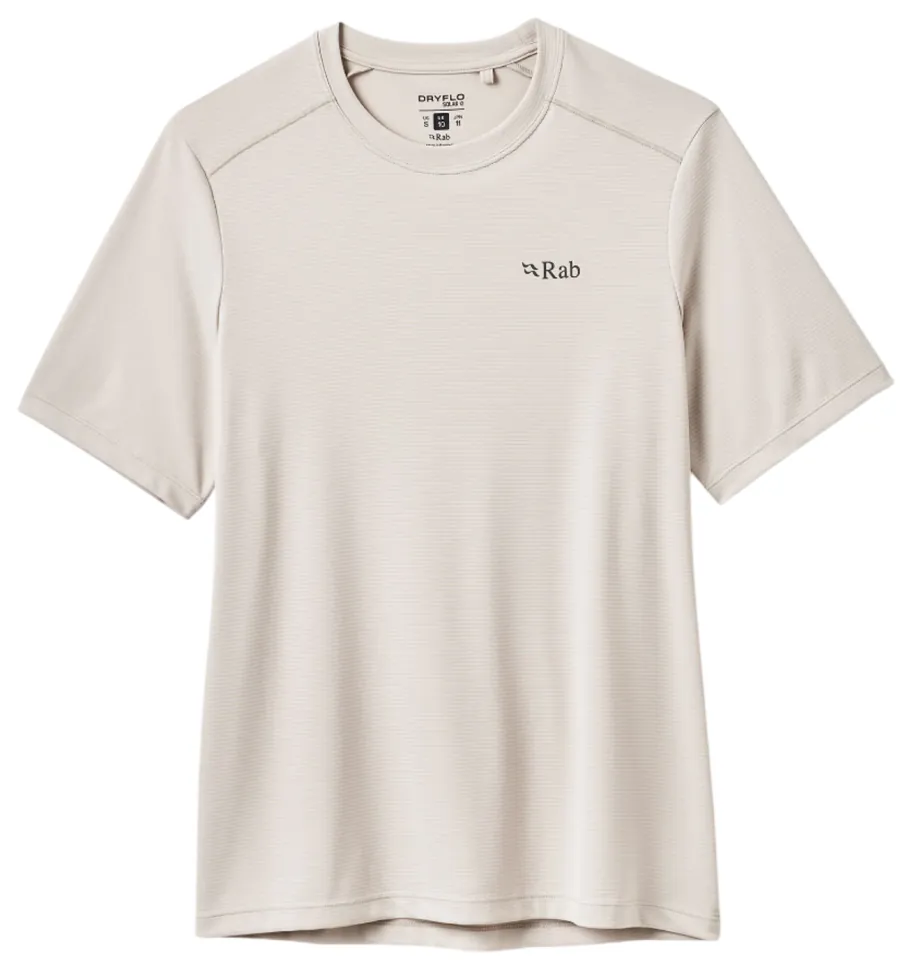 Футболка жіноча Rab Force Tee Wmns, Pebble, M (SHM_RB QCC-25-PBE-12)