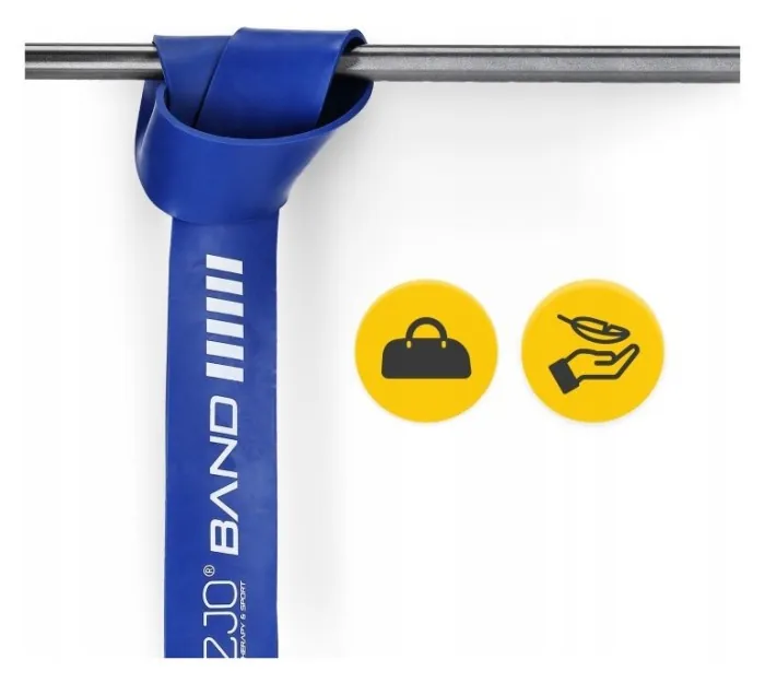 Еспандер-петля 4FIZJO Power Band 64 мм 36-46 кг резина для фітнесу і спорту Blue (P-5907222931097)