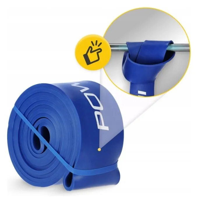 Еспандер-петля 4FIZJO Power Band 64 мм 36-46 кг резина для фітнесу і спорту Blue (P-5907222931097)