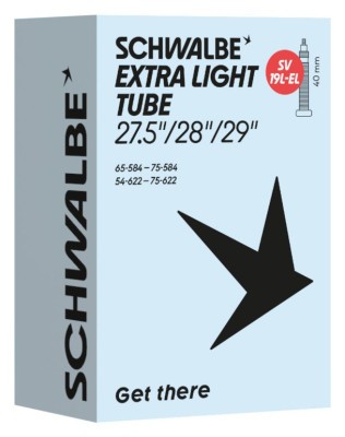 Камера 29"+/27,5"+ (54/75-584/622) Schwalbe SV19L-EL EXTRA LIGHT 40mm