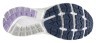 Кроссовки женские Brooks GHOST 11 W 37.5 (6.5US) Grey/blue/coral (1202771B005) Фото - 3