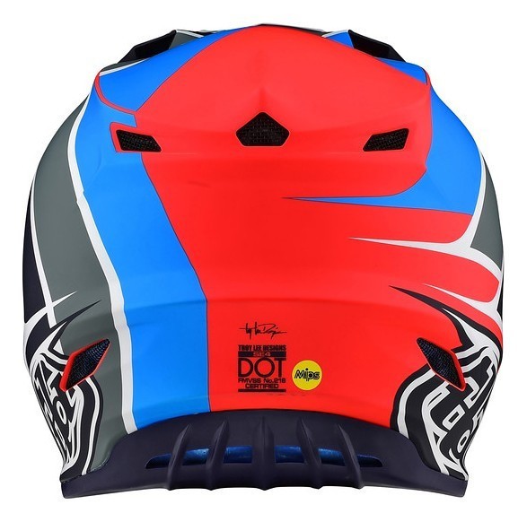 МотоШолом TLD SE4 POLYACRYLITE [BETA ORANGE / NAVY] L