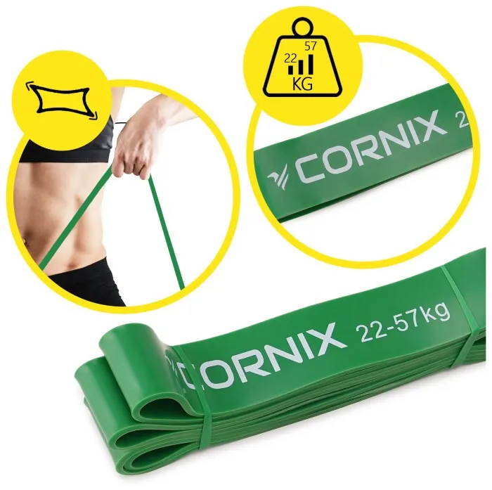 Еспандер-петля Cornix Power Band 44 мм 22-57 кг (резина для фітнесу та спорту) XR-0061