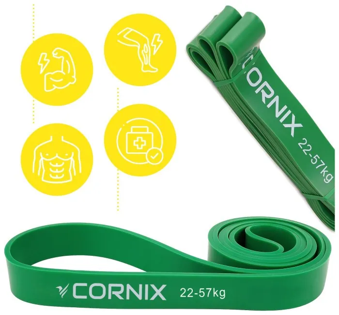 Еспандер-петля Cornix Power Band 44 мм 22-57 кг (резина для фітнесу та спорту) XR-0061