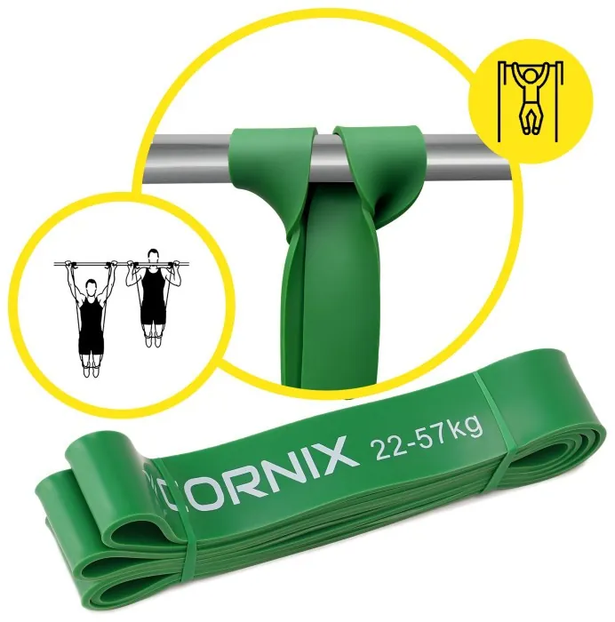 Еспандер-петля Cornix Power Band 44 мм 22-57 кг (резина для фітнесу та спорту) XR-0061
