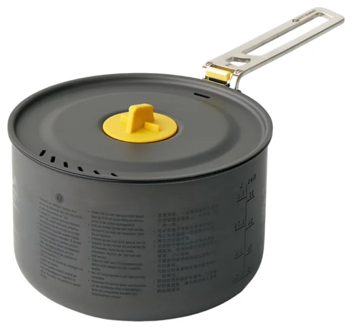 Каструля Sea to Summit Frontier UL Pot, 1,3 L, Grey