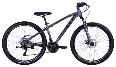 Велосипед ST 27.5&quot; Formula DRAGONFLY AM DD рама- 2024 (сірий (м))