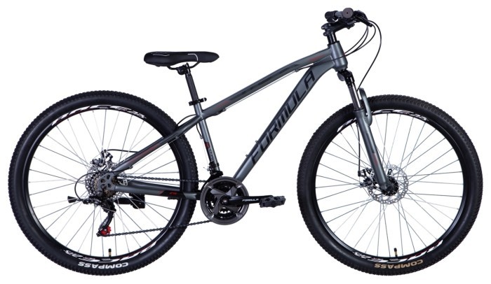 Велосипед ST 27.5" Formula DRAGONFLY AM DD рама- 2024 (сірий (м)), укр, укр