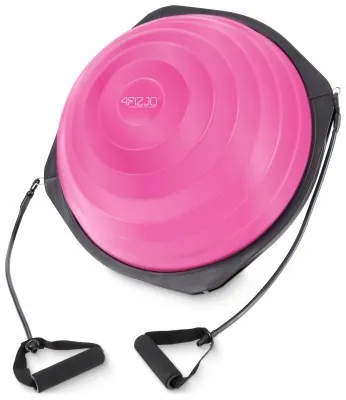 Балансувальна платформа 4FIZJO Bosu Ball 60 см Pink (P-5905973402453)