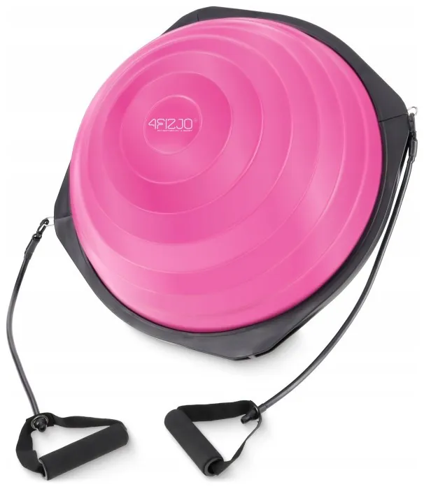 Балансувальна платформа 4FIZJO Bosu Ball 60 см Pink (P-5905973402453)