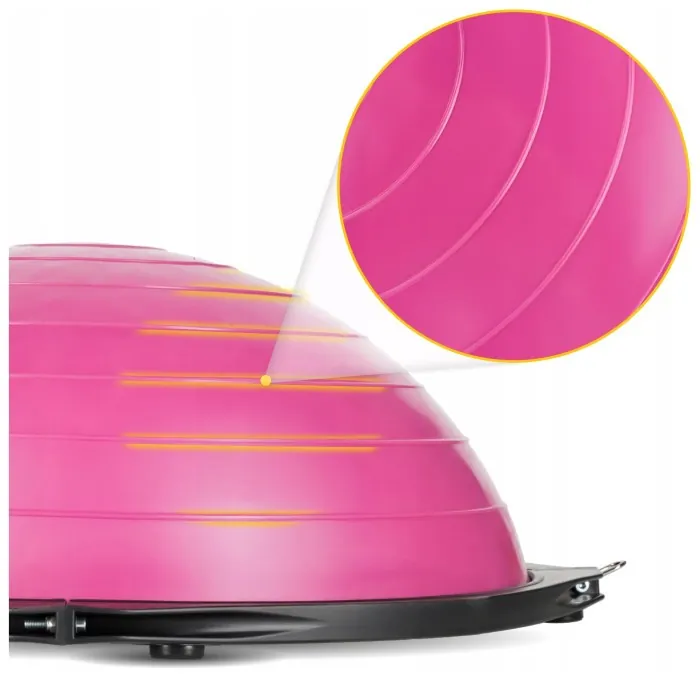 Балансувальна платформа 4FIZJO Bosu Ball 60 см Pink (P-5905973402453)