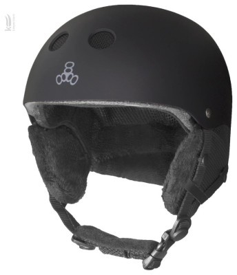 Шолом Triple8 Halo Snow Standart Black Rubber