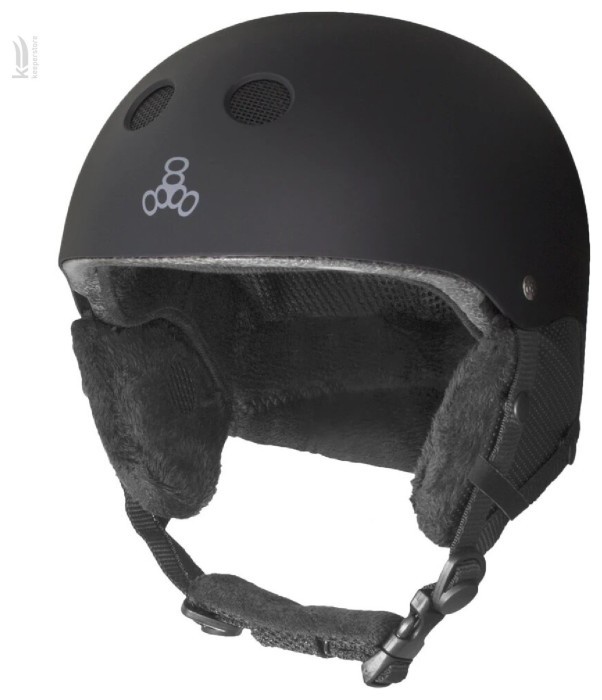 Шолом Triple8 Halo Snow Standart Black Rubber