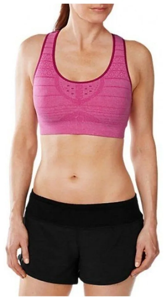 Топ жіночий Smartwool PhD Seamless Racerback Bra Berry Heather, р. XS (SHM_SW SO160.314-XS)