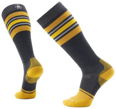 Шкарпетки чоловічі Smartwool Snowboard Targeted Cushion Stripe Extra Stretch OTC, Charcoal, XL