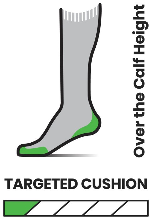 Шкарпетки чоловічі Smartwool Snowboard Targeted Cushion Stripe Extra Stretch OTC, Charcoal, XL