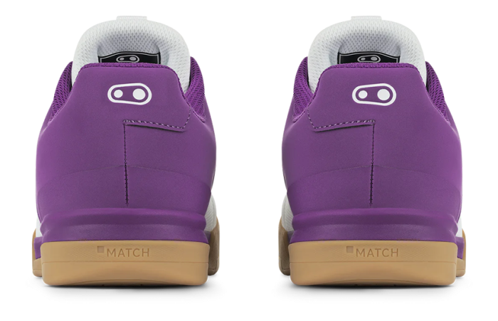 Велообувь CrankBrothers SHOES STAMP LACE WHITE / PURPLE - GUM OUTSOLE - BERNARD KERR 11.0