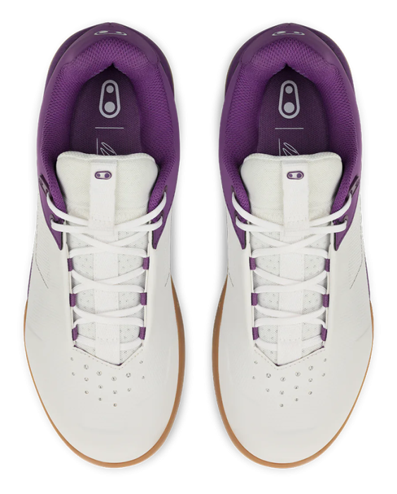 Велообувь CrankBrothers SHOES STAMP LACE WHITE / PURPLE - GUM OUTSOLE - BERNARD KERR 11.0