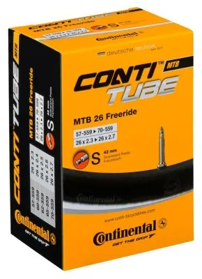 Камера Continental MTB Tube Freeride 26", 57-559->70-559, S42, 300 г