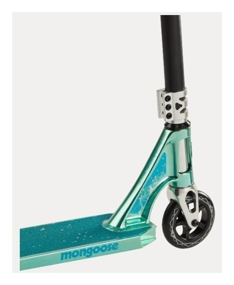 Трюковий самокат Mongoose Rise 110 Expert Freestyle Turquoise, укр, укр