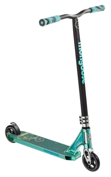 Трюковий самокат Mongoose Rise 110 Expert Freestyle Turquoise, укр, укр