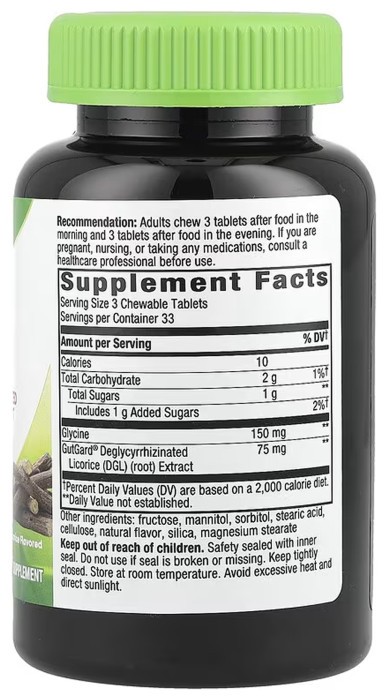 DGL - 100 chew tabs