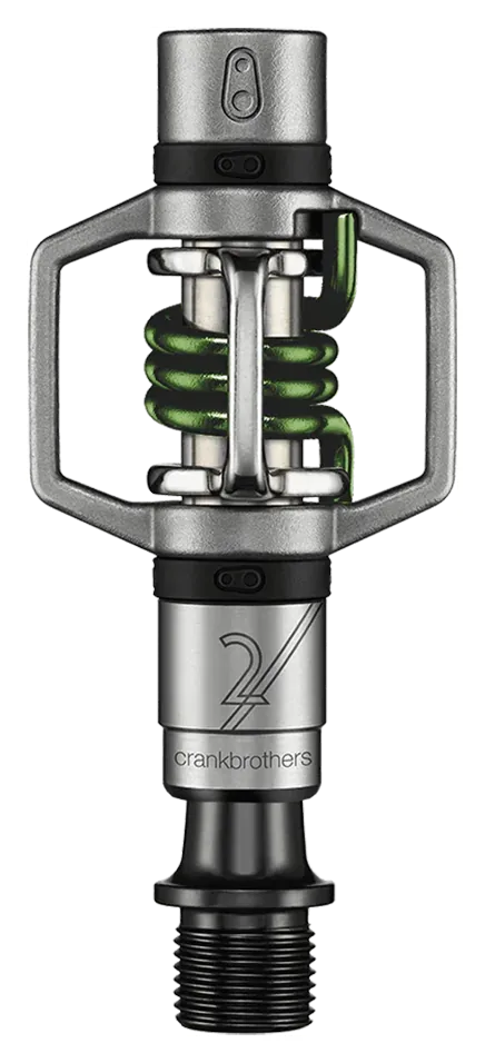 Педалі Crankbrothers EGGBEATER 2, Black / Green (SPT_15985)