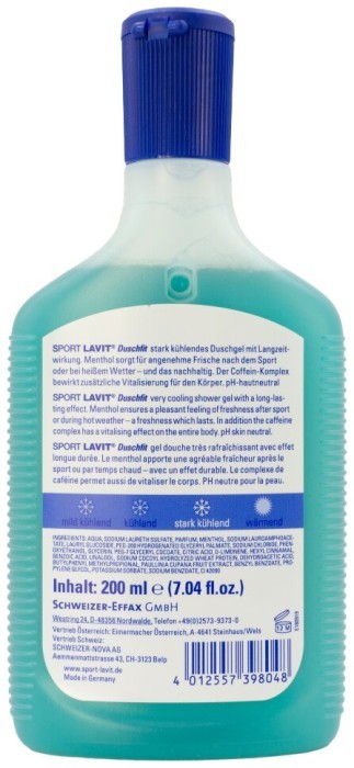 Гель для душа с охлаждающим эффектом Sport Lavit Shower Fit 200 ml (39804800)