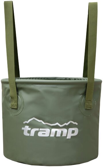 Ведро Tramp ПВХ olive 12л UTRC-071