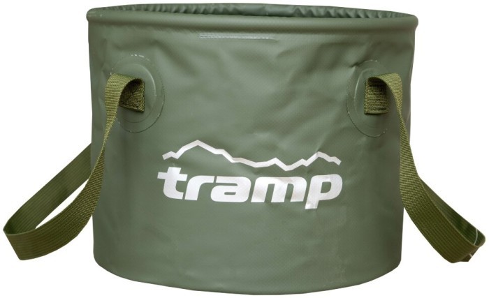 Ведро Tramp ПВХ olive 12л UTRC-071