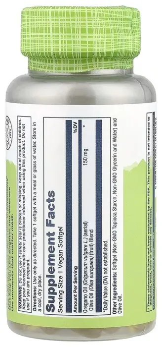 Oil of Oregano 150mg - 60 softgels