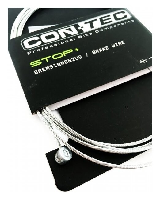 Трос тормозной CON-TEC Stainless Steel CP-B4 1800мм с концевиком