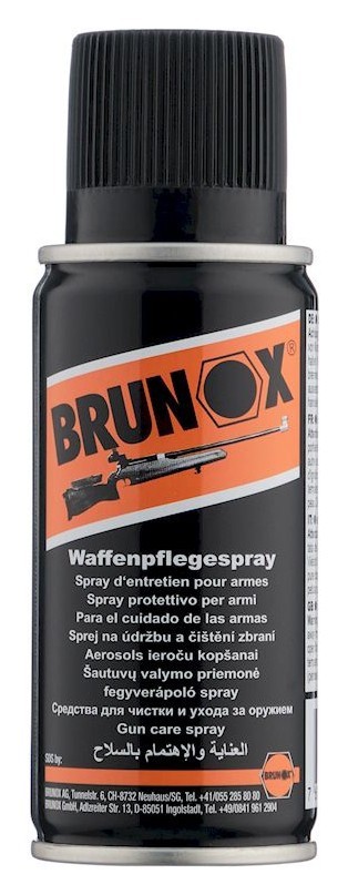 Антикорозійний захист і мастило для зброї, спрей Brunox Gun Care  100ml, укр, укр
