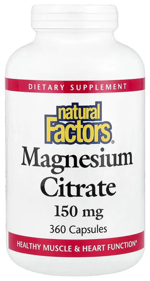 Magnesium Citrate 150mg - 360 caps (DSN_2023-10-5743)